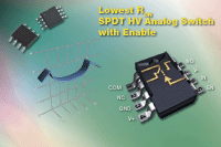 DG469/DG470：Vishay 新型高壓?jiǎn)?、雙電源SPDT模擬開關(guān)