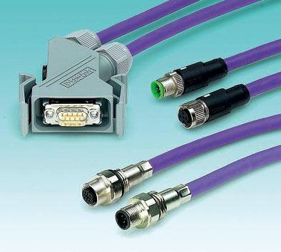 圖1 現(xiàn)場總線連接器利用一進、一出兩個通道和可開關控制的終端電阻，可構成線性結構的網絡