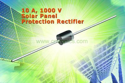 Vishay發(fā)布1000V光伏太陽能電池板保護整流器