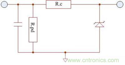 通過這個齊納管來保護MCU，也可以響應(yīng)低至5V的信號