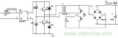 主電路整體結(jié)構圖