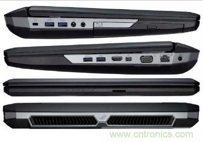 圖1：華碩新款高階筆記本電腦，預(yù)計搭載Thunderbolt高速傳輸接口