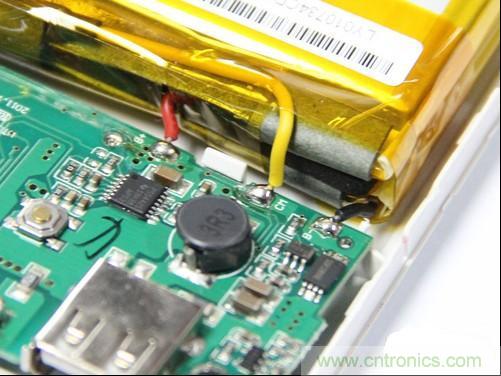 圖7:導線較短并且被固定住的電芯