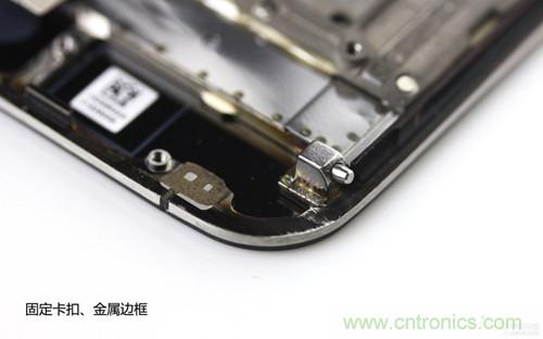 魅族MX3拆解：卡扣，邊框