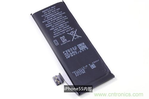 土豪金iPhone 5S拆解：內部結構升級，維修難度增加