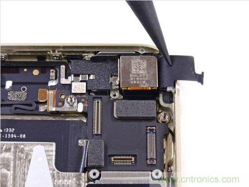 土豪金iPhone 5S拆解：內部結構升級，維修難度增加
