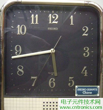 拆個(gè)老古董，日本精工石英電子掛鐘拆解