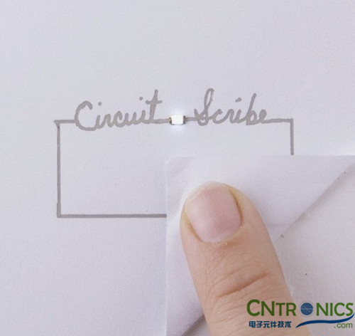大開眼界，一支可以畫電路板的筆！