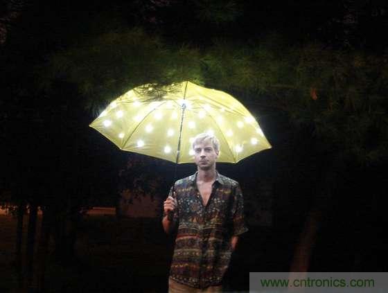 創(chuàng)意DIY！送女朋友的絕妙禮物，LED星光傘！