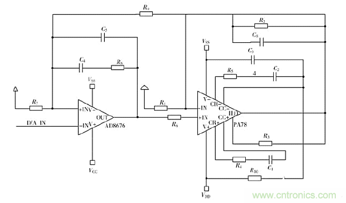電路普及:高分辨率壓電陶瓷D/A電路設計