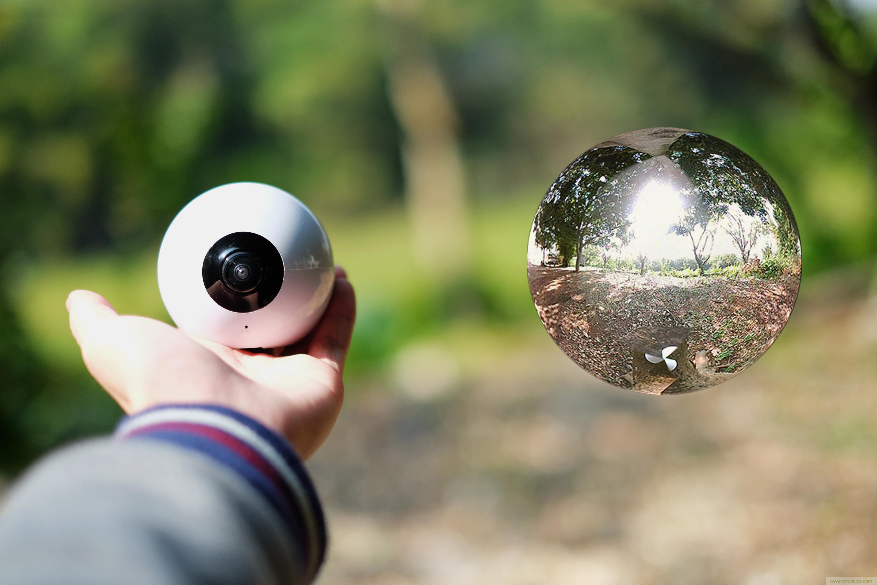 造型神似BB8，讓照片翻滾起來&mdash;&mdash;暴風魔眼