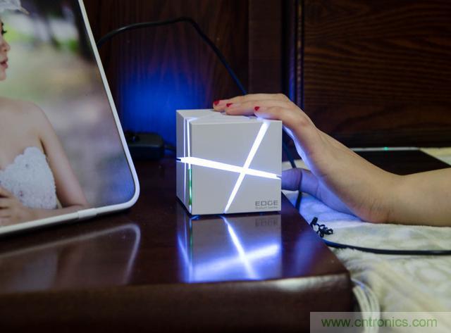 洛斐創(chuàng)意藍牙音箱，光與建筑點綴生活