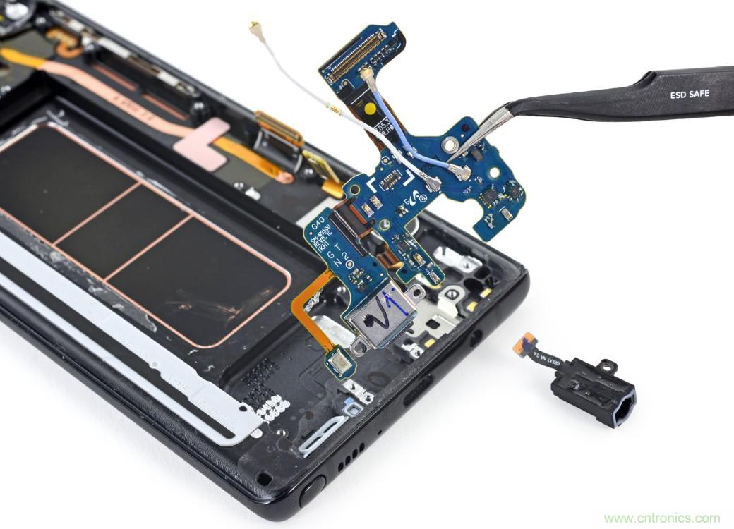 三星Note 8拆解，模塊化+分離式設(shè)計(jì)成趨勢(shì)？