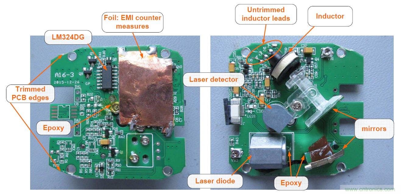 拆解45美元的藍牙無線條碼掃描槍，發(fā)現(xiàn)里面鏡中有鏡