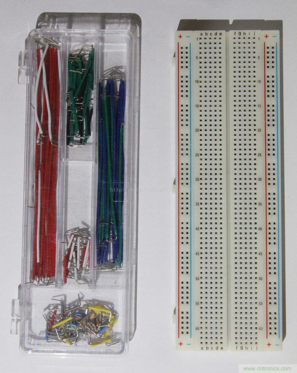 經驗分享:巧用面包板搭建實驗電路