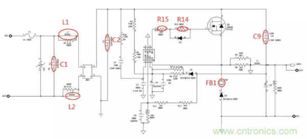 開(kāi)關(guān)電源EMI整改實(shí)際案例！