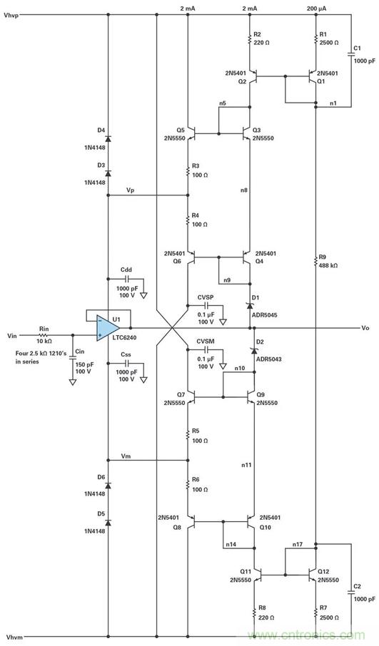 低壓變高壓，運(yùn)算放大器自舉實(shí)現(xiàn)更優(yōu)性能！