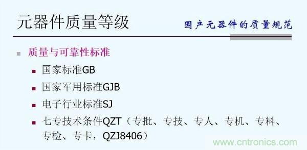 元器件應(yīng)用可靠性如何保證，都要學(xué)習(xí)航天經(jīng)驗(yàn)嗎？