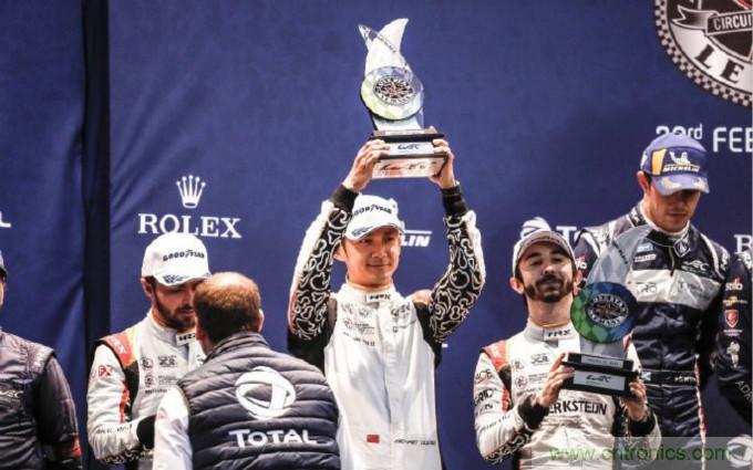 十年相伴，貿(mào)澤電子力挺董荷斌征戰(zhàn)2020，祝賀再登WEC獎(jiǎng)臺(tái)