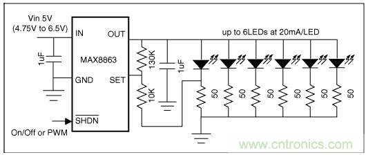 如何利用低成本線性穩(wěn)壓器改善白光LED？
