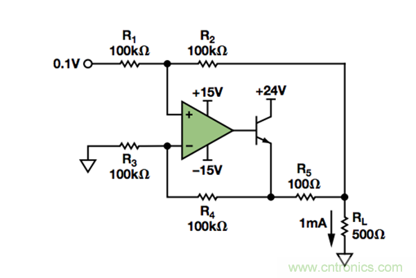 如何最大程度減少接地負載電流源誤差？