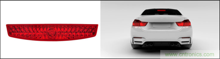 中央高位剎車(chē)燈&mdash;&mdash;第三剎車(chē)燈