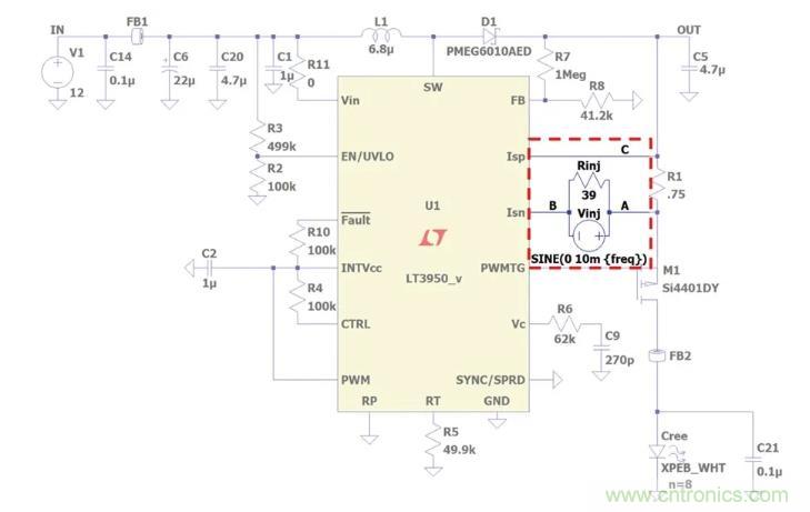 玩轉(zhuǎn)LTspice丨生成LED驅(qū)動(dòng)器的波德圖，你學(xué)會(huì)了沒？