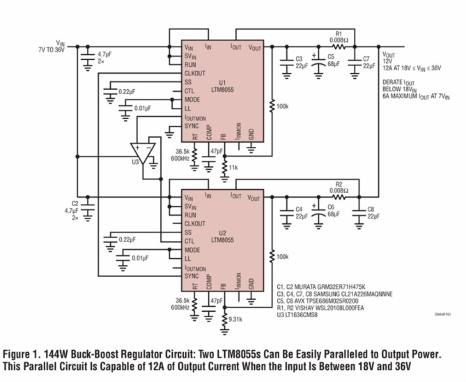 助你輕松并聯(lián)增加輸出功率，這款&mu;Module穩(wěn)壓器你愛了沒？