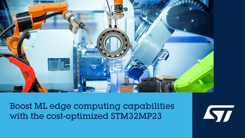 ST 推出 STM32MP23高性價比MPU，搭載兩個Arm Cortex-A35處理器核心