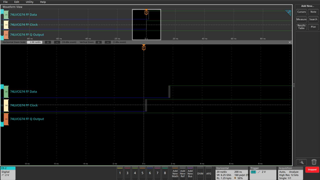 用混合信號示波器識別建立和保持時(shí)間違規(guī)