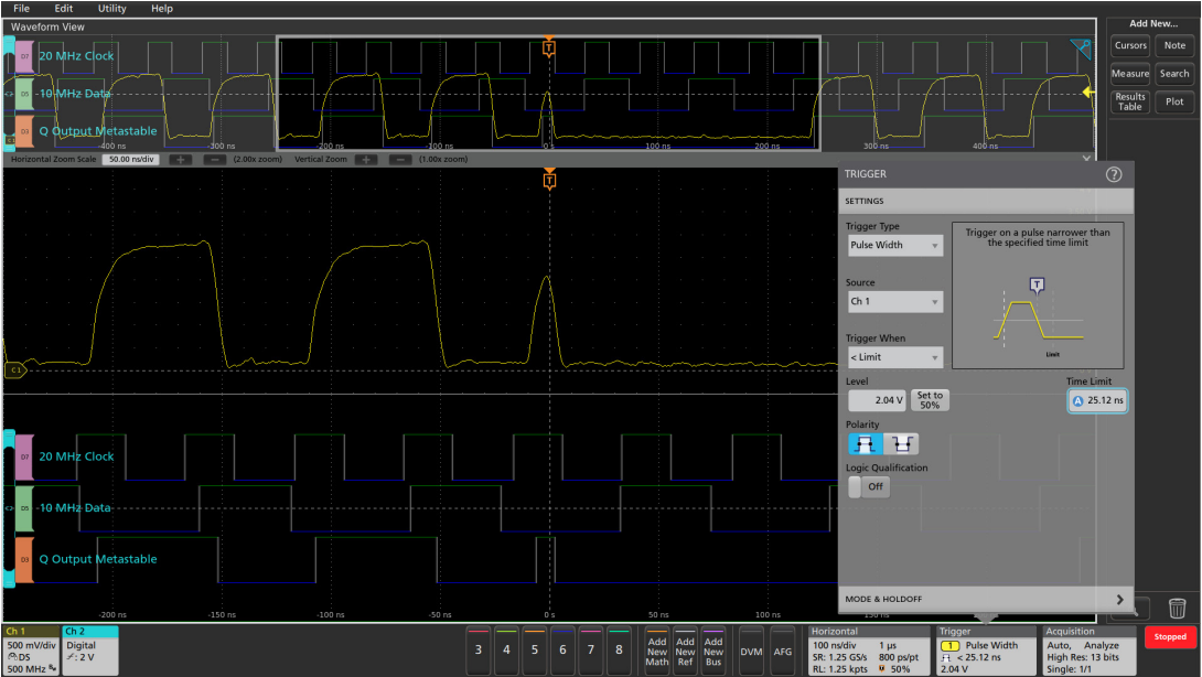 用混合信號示波器識別建立和保持時(shí)間違規(guī)